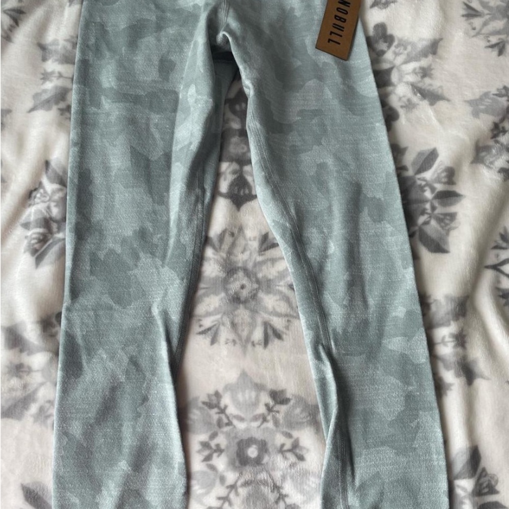 NOBULL Light Sage Camo Leggings